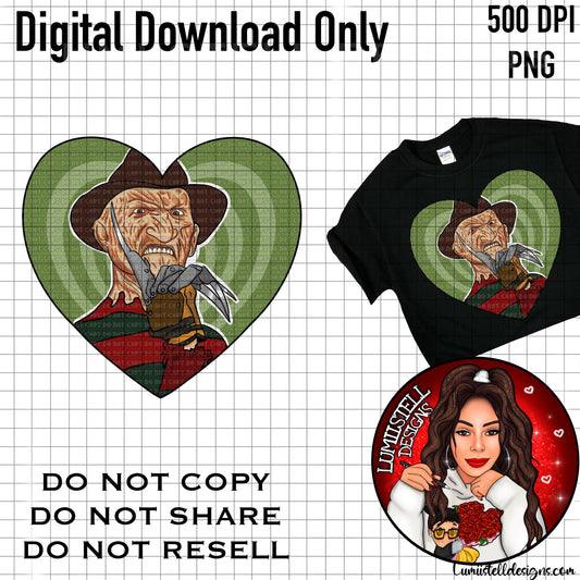 FK Valentines Heart PNG