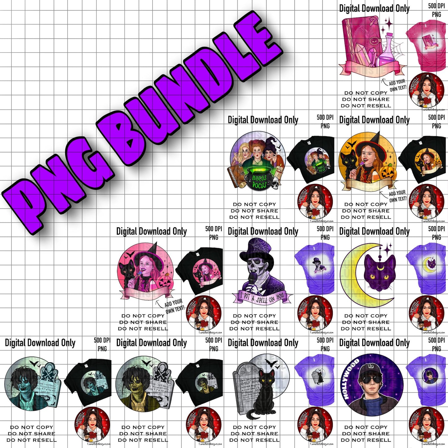 HP PNG Bundle