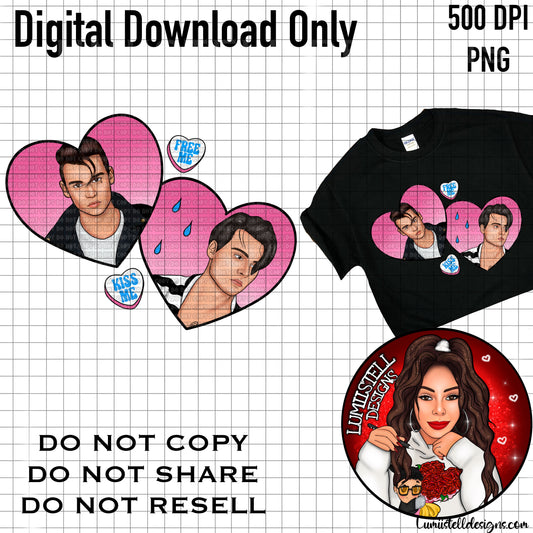 Cry Baby Hearts PNG